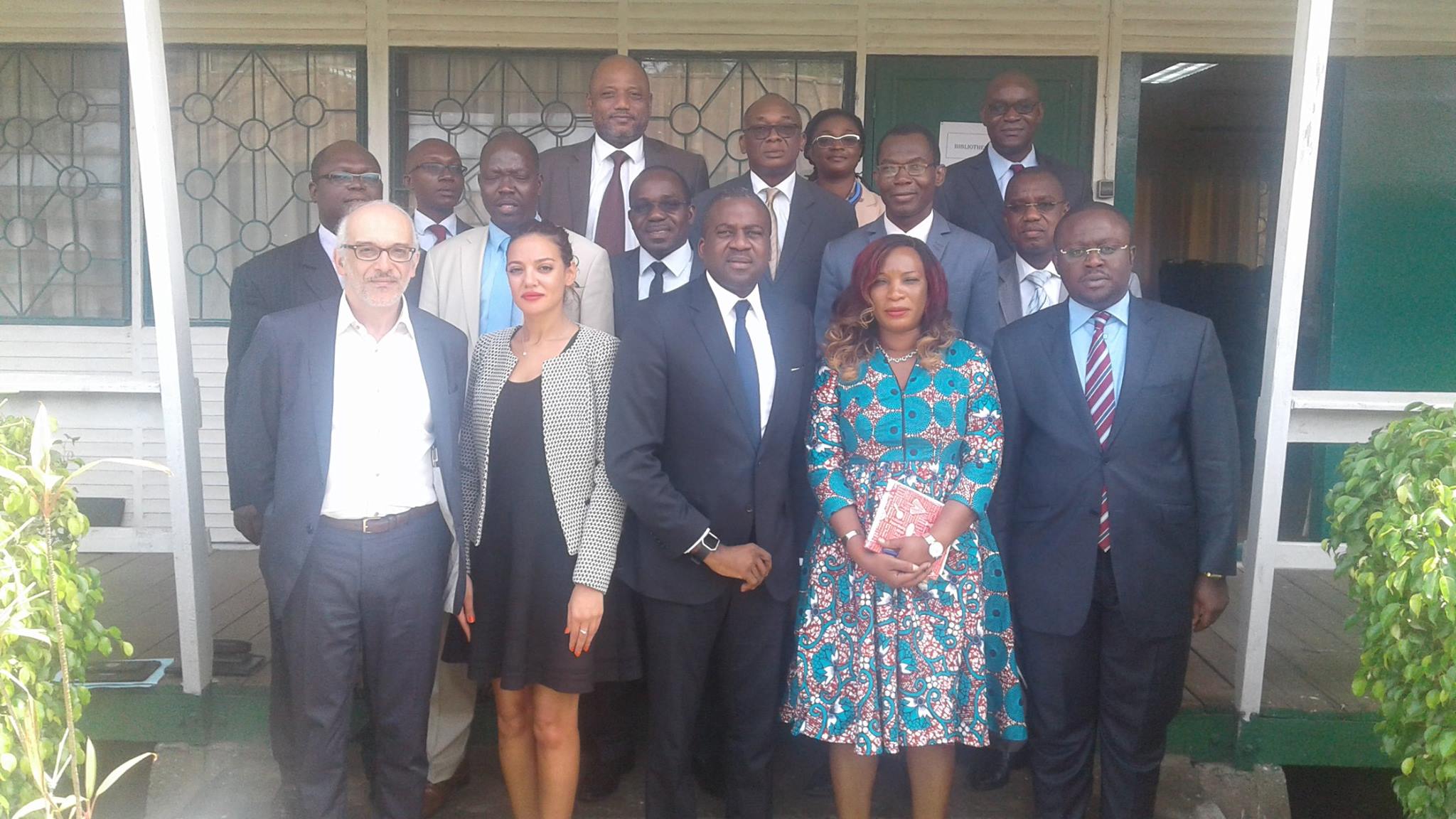 Présentation de la solution « Be-Bound » au comité de Direction de la Poste de Côte d’Ivoire.