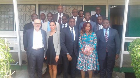 Présentation de la solution « Be-Bound » au comité de Direction de la Poste de Côte d’Ivoire.