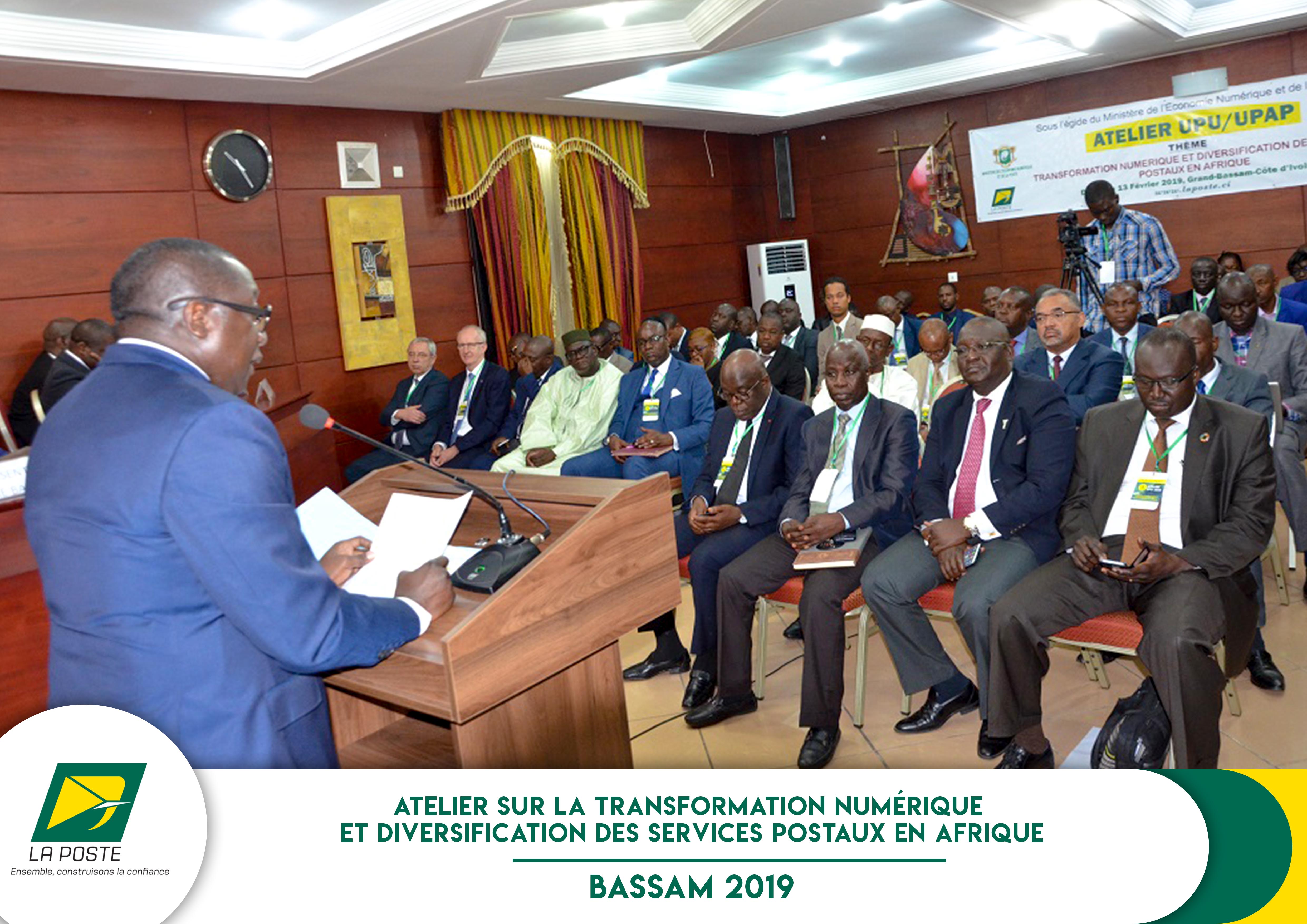 ATELIER SUR LA TRANSFORMATION NUMERIQUE ET DIVERSIFICATION DES SERVICES POSTAUX EN AFRIQUE