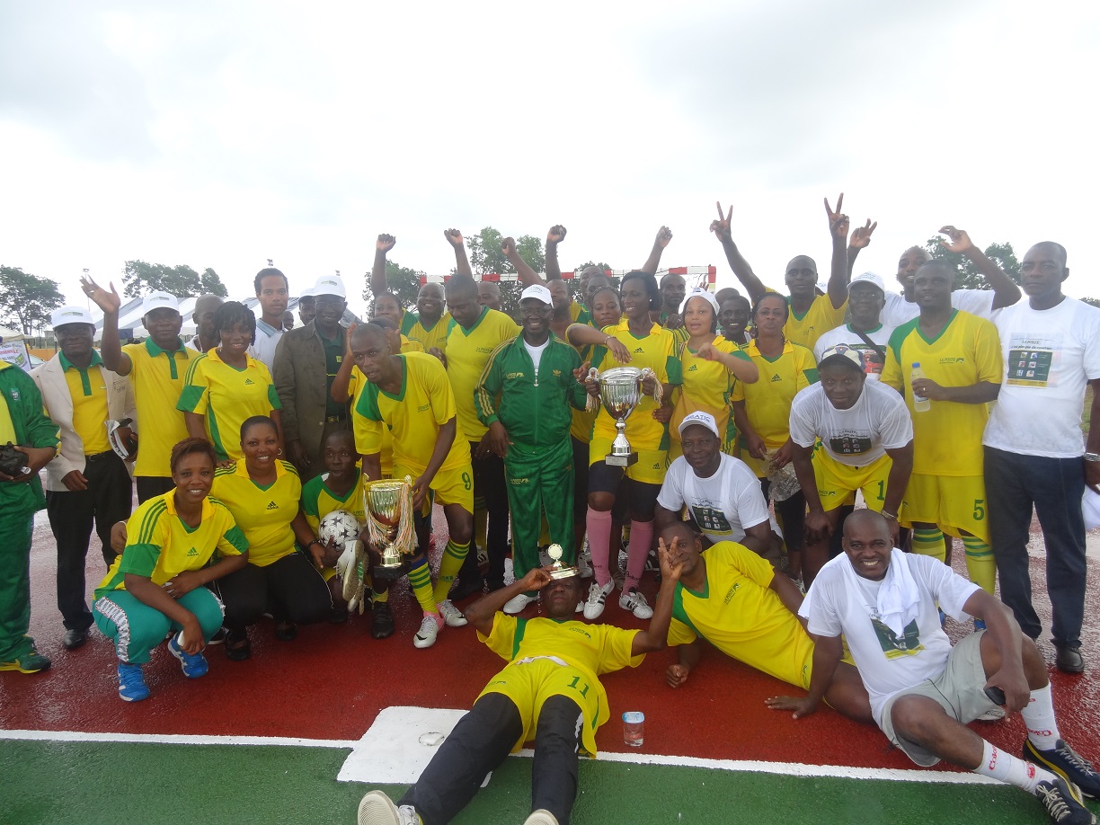 SPORT-MARACAÑA
LA POSTE DE COTE D’IVOIRE REMPORTE LE TOURNOI MPETIC
