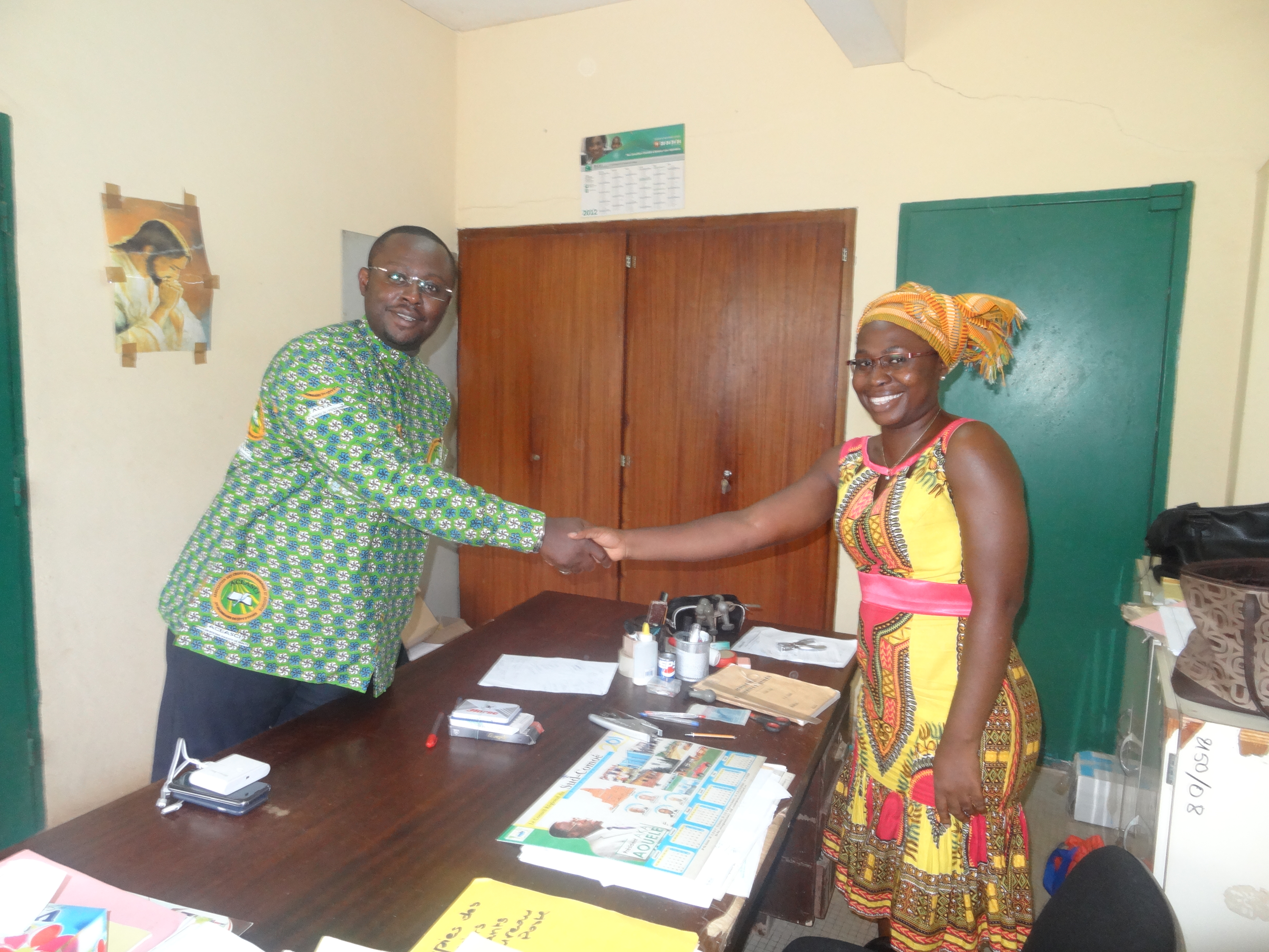 La POSTE DE CI : Le DRDC visite le Bureau d’Aboisso