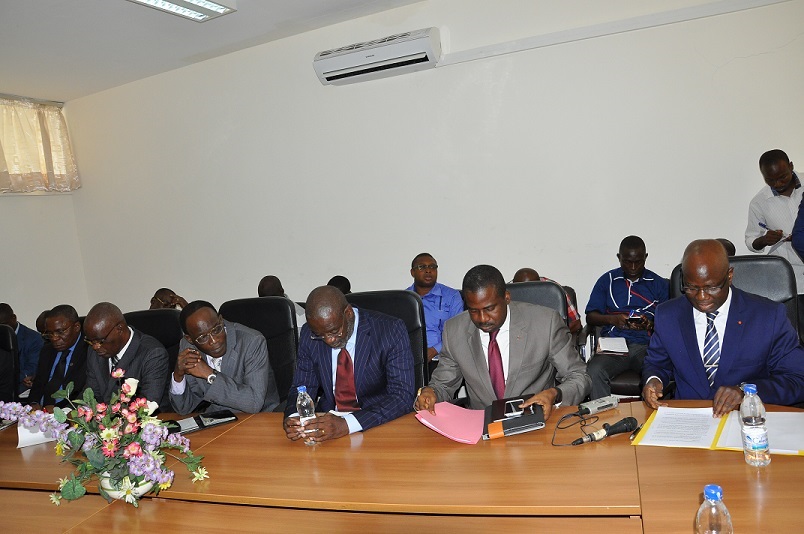 DISCOURS DU DIRECTEUR GENERAL LORS DE LA CEREMONIE DE SIGNATURE DE LA CONVENTION DE PARTENARIAT LA POSTE DE COTE D’IVOIRE / LA SOCIETE NOUVELLE DE PRESSE ET D’EDITION DE COTE D’IVOIRE