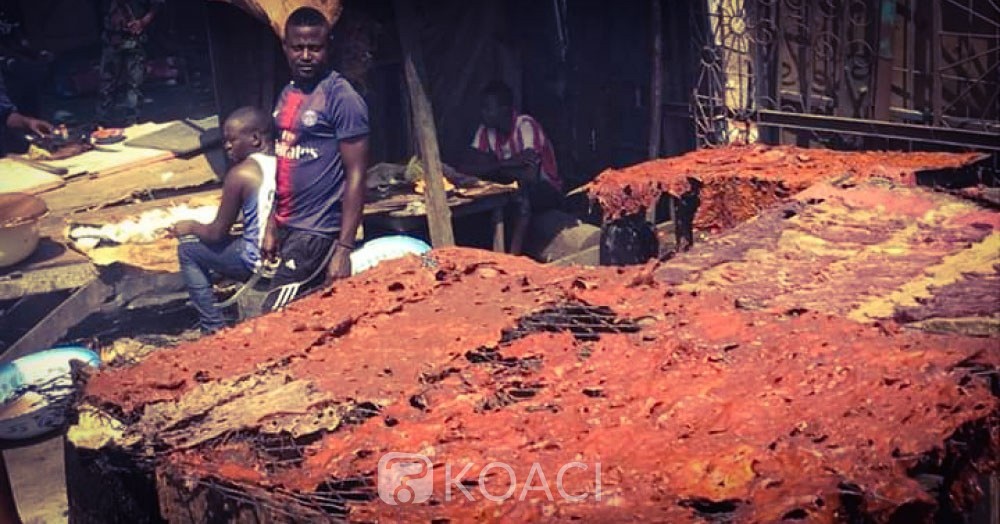 Côte d'Ivoire: Beurk! Voici comment on traite le fameux «Pklo» de placali et la viande de choukouya à Abidjan !